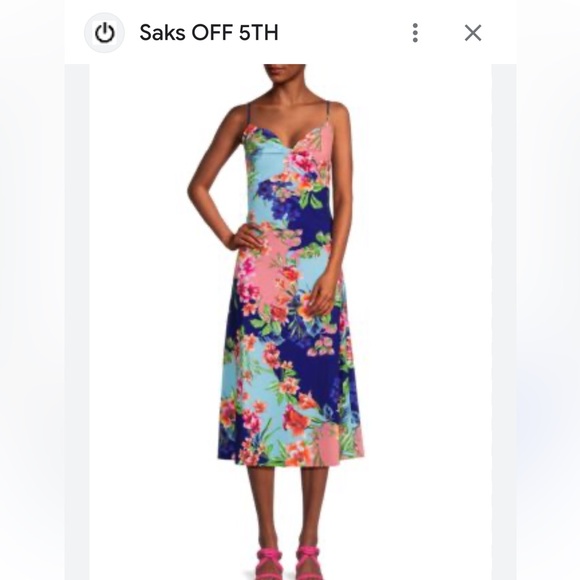 Guess Floral Midi Dress - Picture 9 of 9